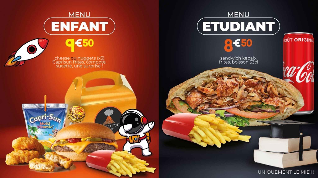 Menus Speciaux